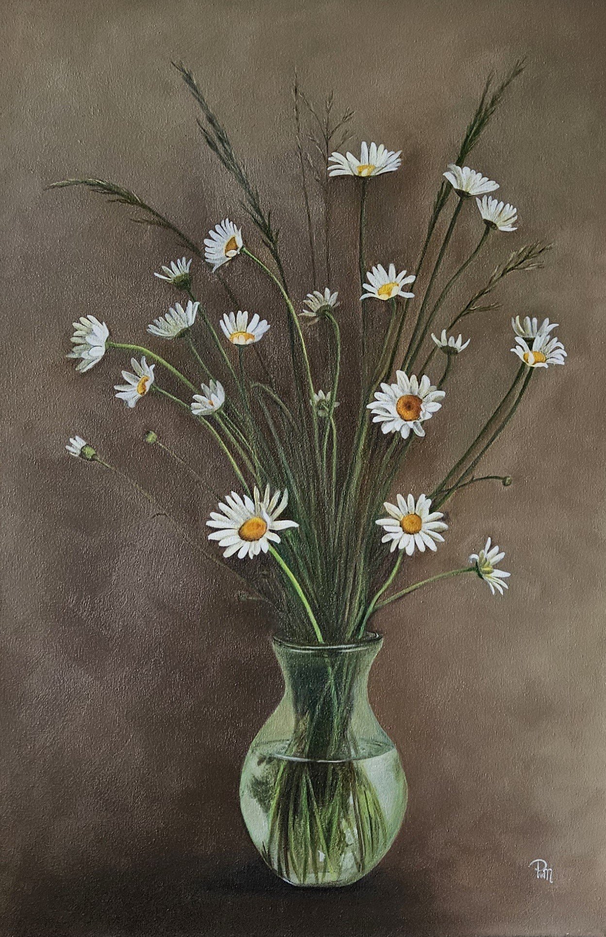 Margrieten | Doek 40x60 cm | olieverf | 2024 | verkocht